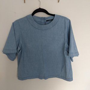 J Brand Blue Top Size S